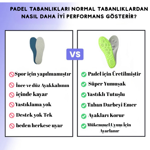 VİBRAM PADEL TABANLIK